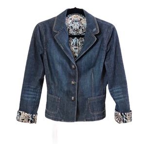 Elie Tahari Denim Jacket